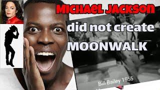 Michael Jackson original Moonwalk creator Bill Bailey 1955