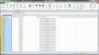 LinkedIn Exports | Excel list | Word Mail Merge