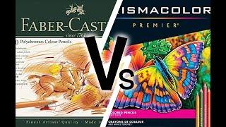 PRISMACOLOR Vs FABER CASTELL POLYCHROMOS wax based or oil based color pencils which ones are better