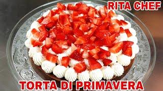 TORTA DI PRIMAVERARITA CHEF | Fresca e gustosa.