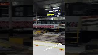 Suasana Stasiun Kereta Cimahi yang syahdu