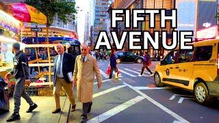 FIFTH AVENUE - NYC Walking Tour (FULL NARRATION)