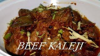 MASALE DAR BEEF KALEJI |BAKRA EID SPECIAL |by KITCHEN WITH MAAZEE