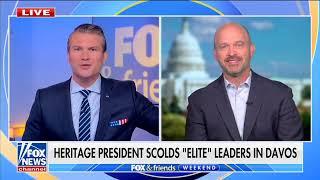 Speaking Truth to Power at the World Economic Forum | Kevin Roberts and Pete Hegseth on Fox News