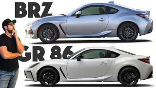 2022 Subaru BRZ vs Toyota GR86 - This is the one I buy and why
