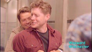 Jensen Ackles & Misha Collins Funny Bloopers VS Real Life