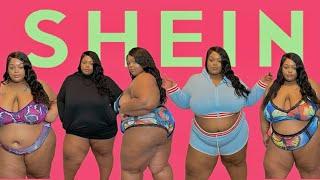 PLUS SIZE SHEIN LOUNGEWEAR HAUL | SHEIN CURVE TRY ON HAUL | iDanek Danielle