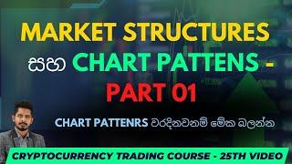 Market එක Structure කරමු | Chart Patterns  | SINHALA | Part 01 | 25th Video