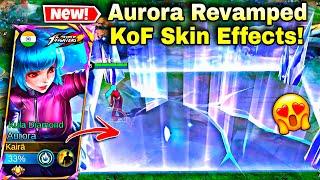 AURORA KOF REVAMPED EFFECTS VS OLD EFFECTS!FULL COMPARISON!