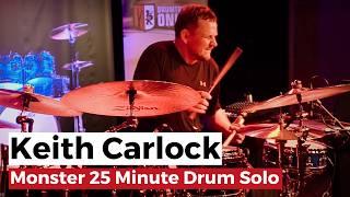 Keith Carlock's Masterful 25 Minute Open Drum Solo