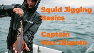 Learn to catch squid! Squid Jigging basics with Captain Max Dispoto East Coast Charters