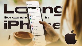 How to take Long Screenshot in iPhone ?