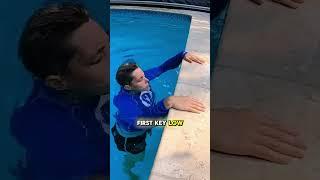 Quick Technique For Deep Water Pool Exits #shorts #adultswim #swimming #pool