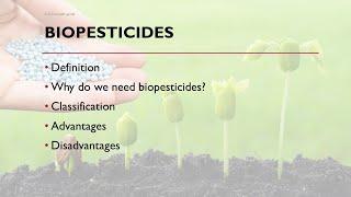 Biopesticides types, classification | microbes man and environment | A-Z Concepts guide