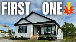 This model is the FIRST BUILT & is UNMATCHED! Modular Home Tour