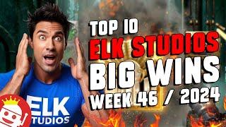  TOP 10 ELK STUDIOS COMMUNITY BIG WINS | WEEK #46 - 2024