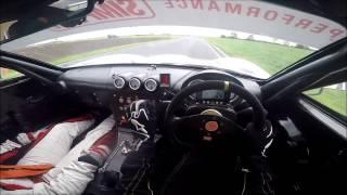 -GINETTA JUNIOR ONBOARD TEST AROUND BLYTON PARK-DRIVER'S POV