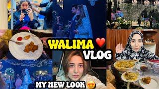 WALIMA VLOG  - SHADAB NE KRWA DI MERI LOOK CHANGE ️ MY NEW LOOK 