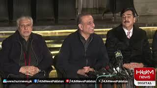 Live: Aleem Khan with PPP PML-N Leaders Press Conference