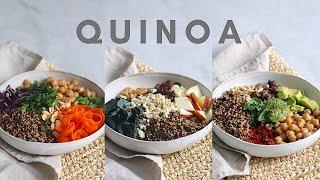 COME CUOCERE LA QUINOA | Preparazione facile + idee SUPER PROTEICHE