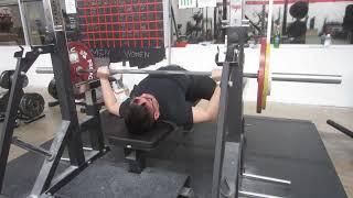 242x3 Bench Press | (11/27/2024)