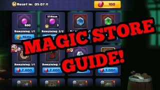 Magic Store Guide! Account Upgrades! Valor Legends