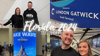 Travel Day | Our First Time To Universal Studios & Walt Disney World | Florida - November 2024