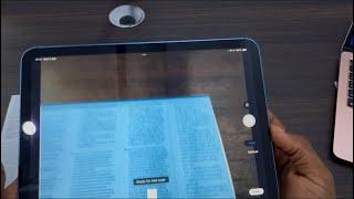 How to Scan Document on iPad