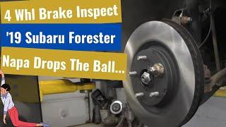 '19 Subaru Forester: Front Brake Job - OEM Parts