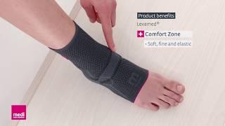 Levamed® – Product Benefits for the Ankle Support Sleeve | medi USA