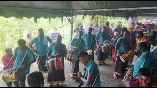 Kavalmunian & Sabari Veera Karuppar Urumi Melam at Seremban Mantin