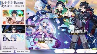 ️MASSIVE UPDATE!! LEAKED BANNER SCHEDULE 5.4 - 5.5 Wriothesley, Furina, Kinich - Genshin Impact