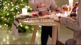 Christmas Dinner at Home in London｜Grocery shopping at Waitrose| Slow living| Daily vlog