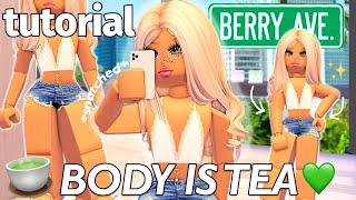 Realistic HOURGLASS Body Tutorial For Berry Avenue!