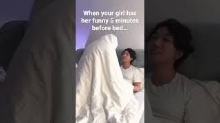 Blanket monster needs attention  #shorts #couple #girlfriend #boyfriend