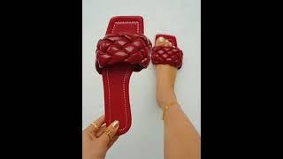 Stylish flat sandals for girls & beautifully flat sandals ideas for girls