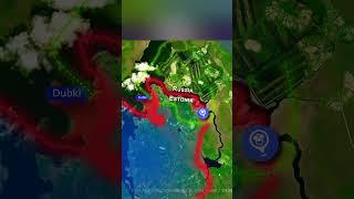 Самые странные границы России  #карты #факты #россия #границы #эстония #история #факты #география