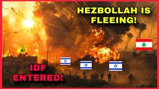Hezbollah FLEEING in Panic! Critical Headquarters Fallen! Dozens of Israeli Jets Rushing to Lebanon!