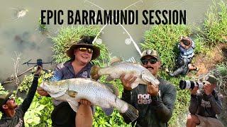 Epic Kimberley Barramundi Fishing #barramundi