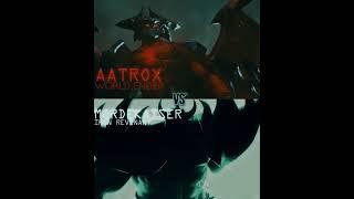 (April 1 Fool day!) Aatrox vs Mordekaiser | Battle Lore Characters