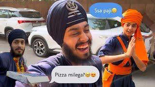 Kya Is Bar Vi Pizza Milega? | Nagar Kirtan Delhi Gatka Vlog | Full Masti On #Funwithjass