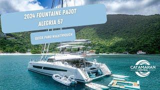 2024 Fountaine Pajot Alegria 67 Walkthrough w/ Commentary