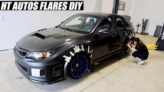 Subaru WRX STI HT Autos Fender Flare Install