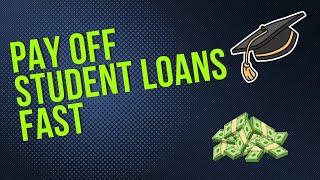 Expert Explains How To Pay Off Student Loans Fast