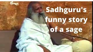 Sadhguru JV telling a funny story of sage