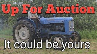 Clearance Auction. St Germans Norfolk. Old Tractors, and tools