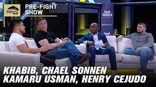 Khabib, Kamaru Usman, Henry Cejudo & Chael Sonnen - #EagleFC44 Pre-Fight Show