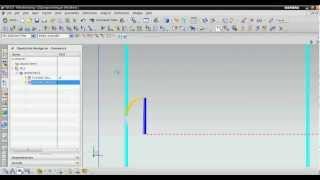 Training tutorial for CAM 2D toolpath in NX 8.5 for Finishing planer profile