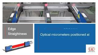 Bandsaw Edge monitoring for straightness