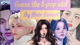 Are you a Multistan ? Guess the k-pop idol bu their fanart ° that on staylien°